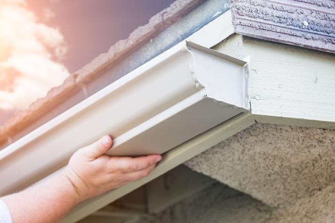 aluminum gutter installation aluminum gutter installation